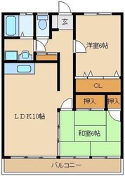 ル・シュバルの物件間取画像